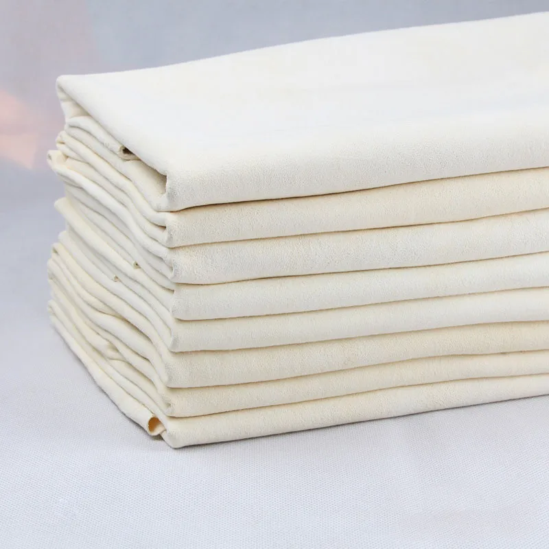 45x60cm Natural Elastic Shammy Chamois Leather Car Cleaning Towels Irregular Free Shape Drying Washing Care Polishing Cloth | Автомобили и