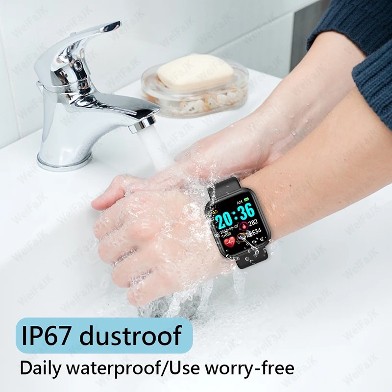 2021 smart watch men women smartwatch heart rate step calorie fitness tracking sports bracelet for apple xiaomi android watches free global shipping