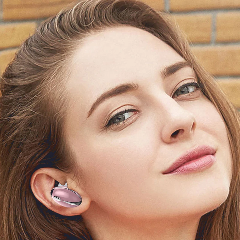 Мини Беспроводной Bluetooth наушники громкой связи стерео гарнитура с микрофоном