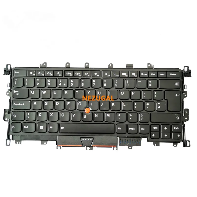Клавиатура для ноутбука Lenovo Thinkpad Carbon X1 Gen 4 4-го поколения 2016 раскладка с