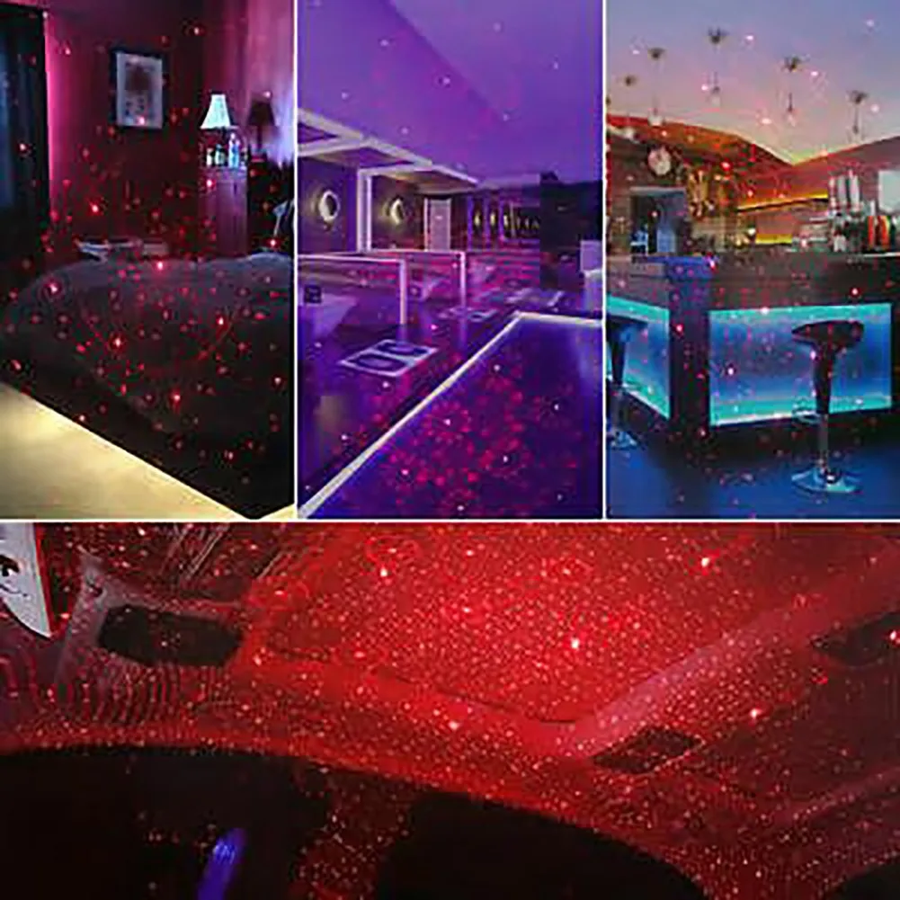 

Star USB Projection Lamp 1 A 1 W 1pc Accessories Ambient Atmosphere Car Light
