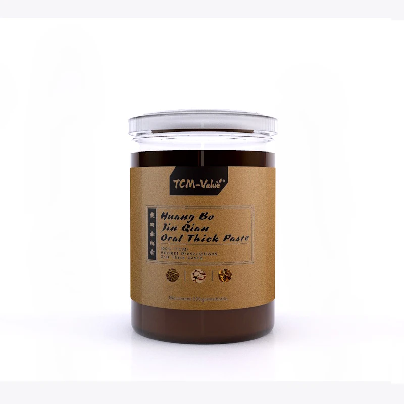 

TCM-Value Huang Bo Jin Qian Oral Thick Paste, Prostate nonspecific infection and a series of male prostate diseases, 230g