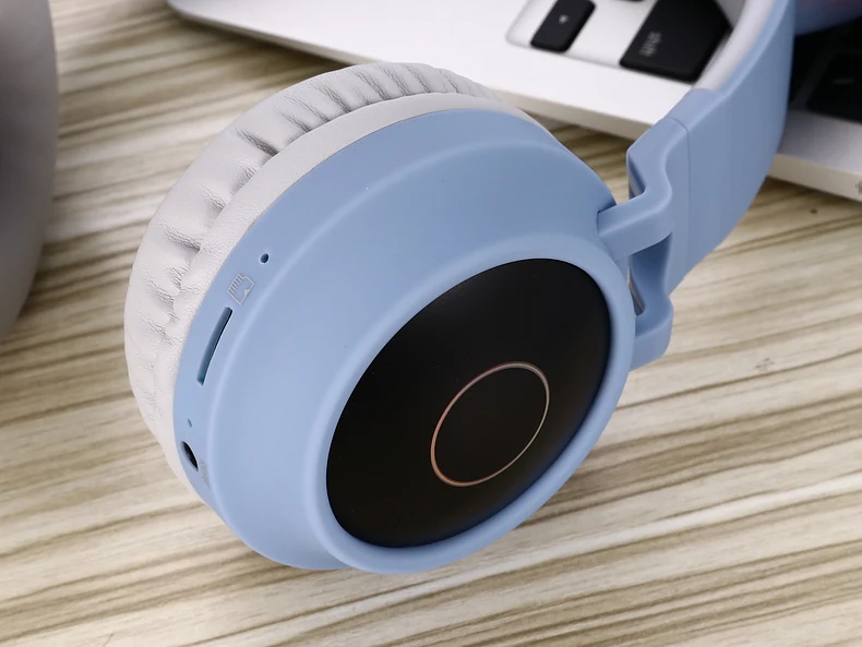 Teamyo Bluetooth 5,0 стерео кошачьи наушники детские наушники мигающий светящийся наушник с микрофоном