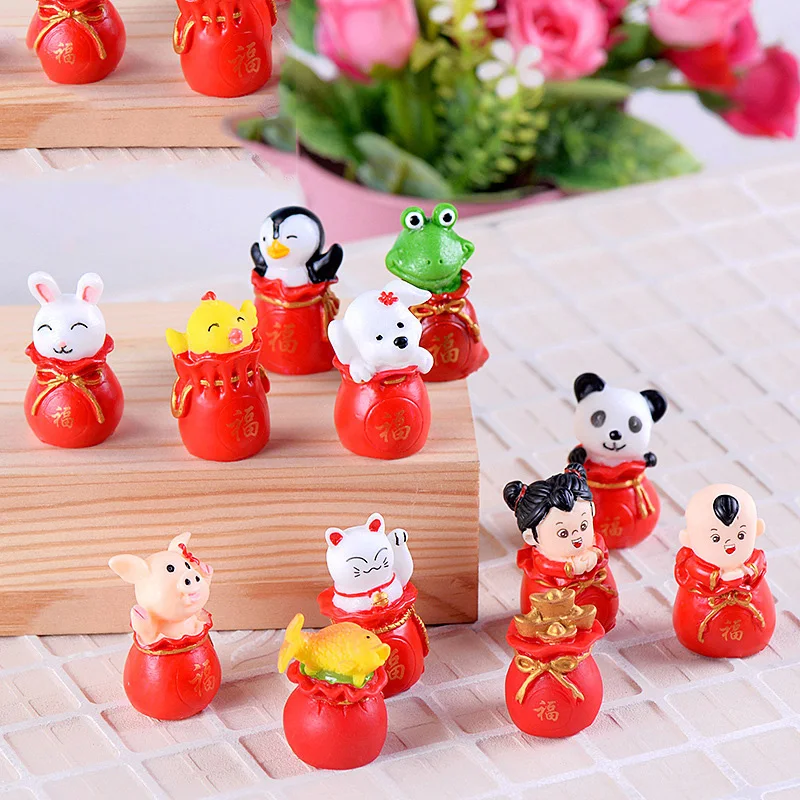 4 шт. миниатюрные фигурки для мальчиков и девочек | Дом сад