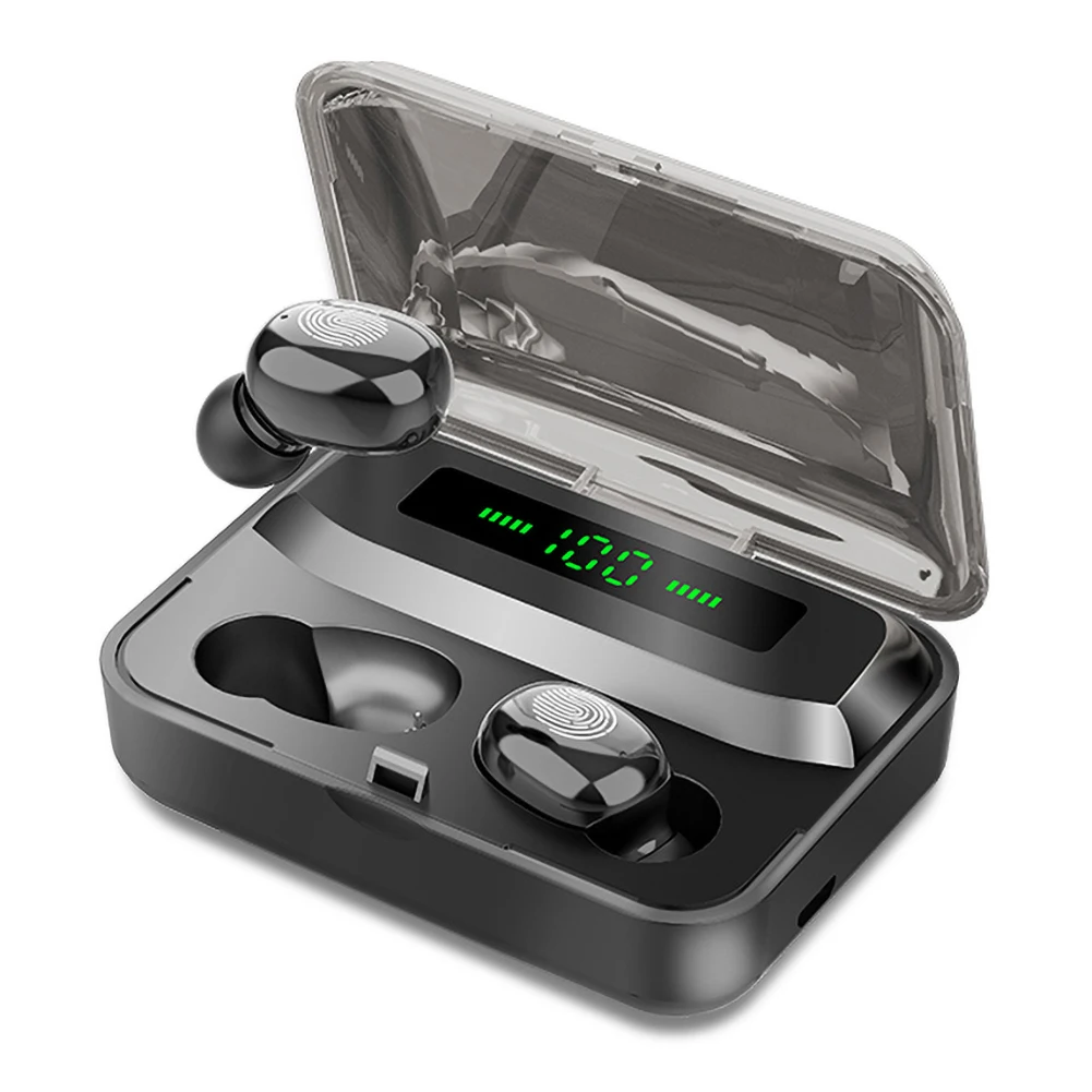 

A1 TWS Bluetooth 5.0 Wireless Waterproof Smarts Touch Stereo Earphones with Mic