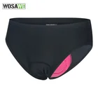 Женские велосипедные шорты WOSAWE, нижнее белье, легкие дышащие трусы с объемной силиконовой подушкой
