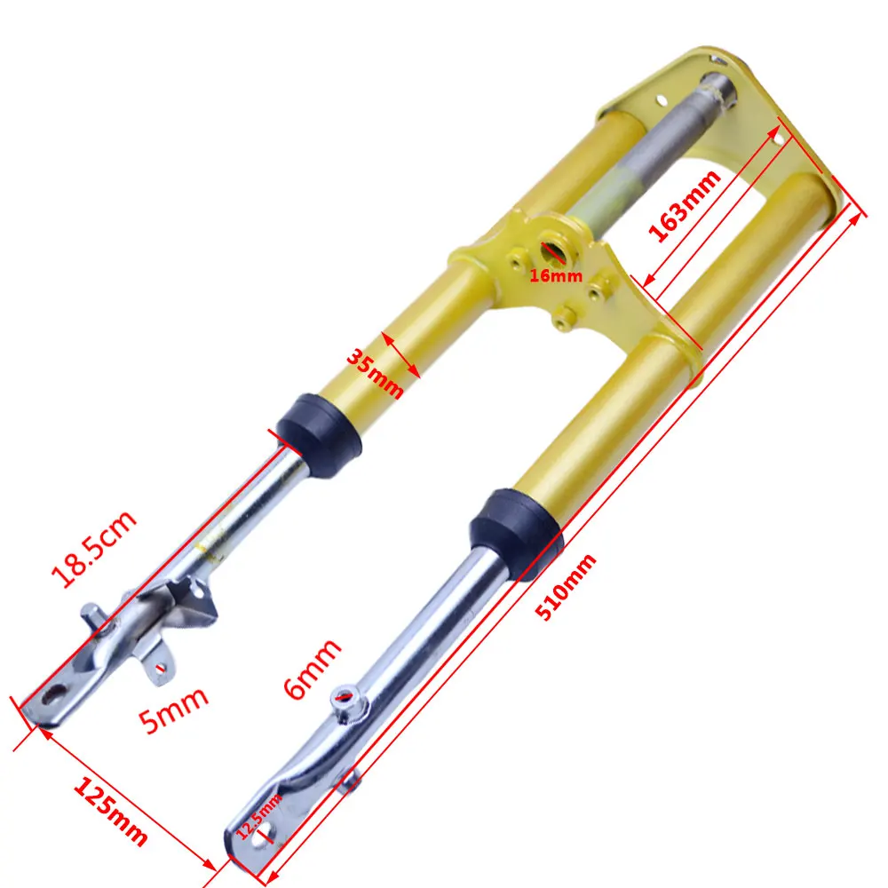 

FLYPIG Front Forks Suspension for Honda 50 XR50 CRF50 XR CRF 50 Stock 50cc 70cc 90cc 110cc Dirt Bike