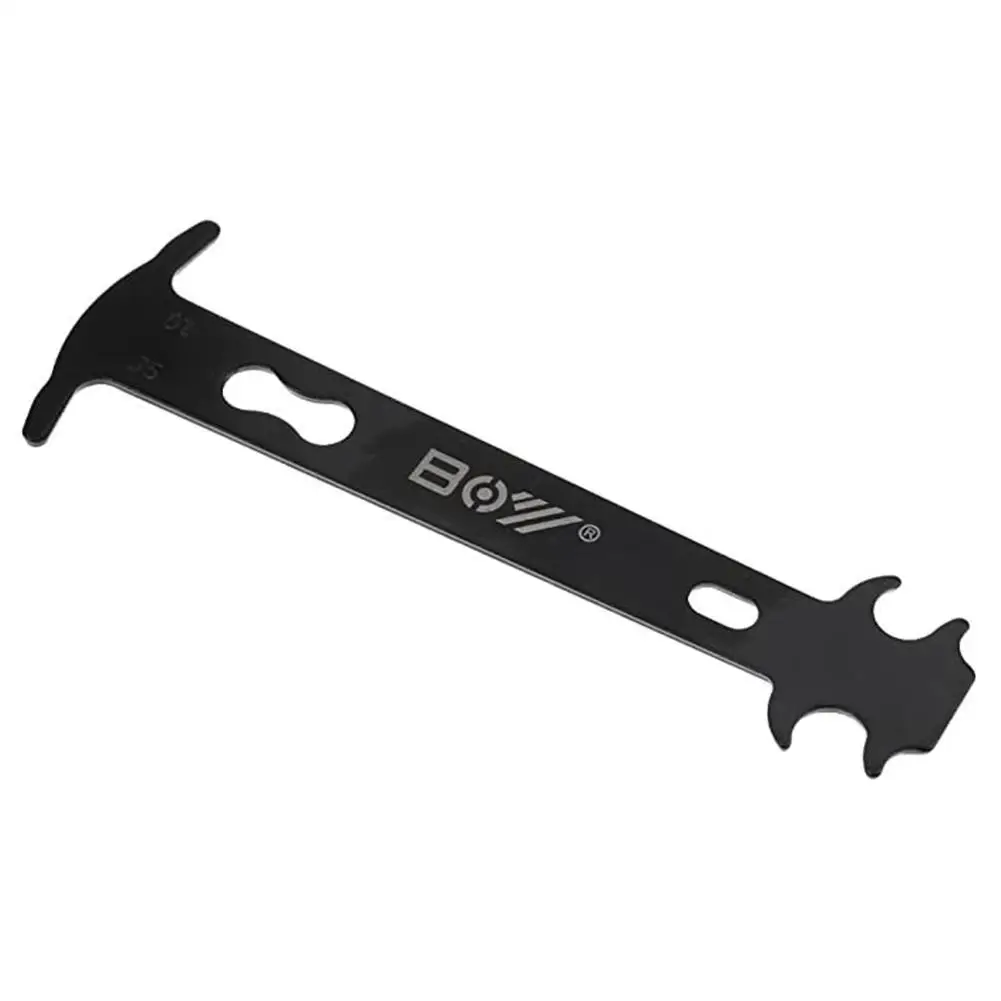 Индикатор износа велосипедной цепи черный измеритель для ремонта велосипеда