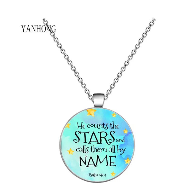 YANHONG Christian jewelry Inspirational Jesus Vintage Chain Necklace Faith Bible Pendant She believed she could so did. | Украшения и