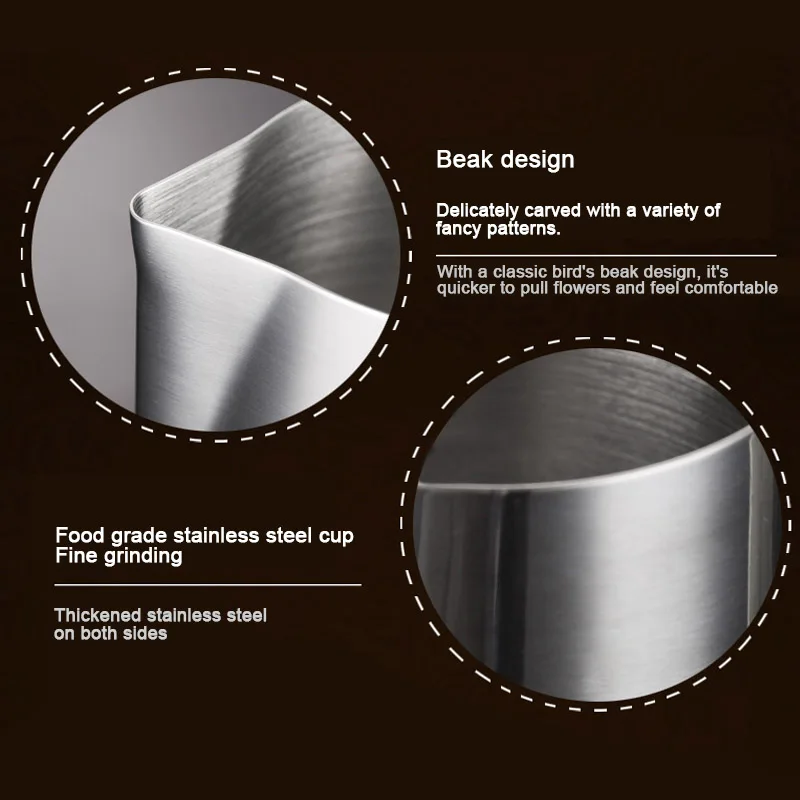 Кувшин Для отварки молока из нержавеющей стали кувшин для отпаривания эспрессо