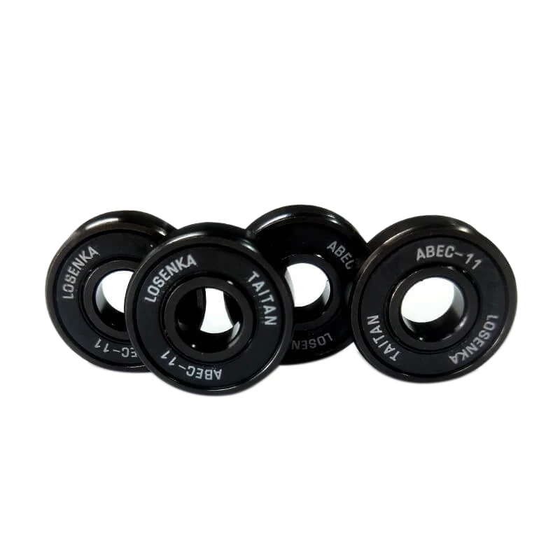 

LOSENKA 8Pcs Skateboard Parts Bearings Professional Skate Ceramics Shaft Bearings ABEC-11 High Speed Skateboard Wheels Bearing