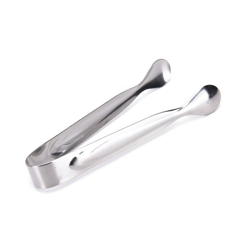 

Stainless Steel Sugar Clamp Tongs Ice Coffee Bar Buffet Kitchen Clip