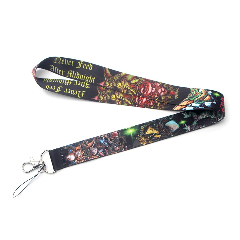 

Movie style punk Mobile phone lanyard For keys ID Card Pass Gym USB badge holder DIY Hang Rope Tags Strap Neck Lanyards E0496