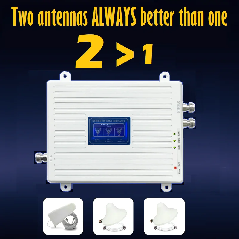 Усилитель сигнала MIMO с двумя комнатными потолочными антеннами усилитель сотовой