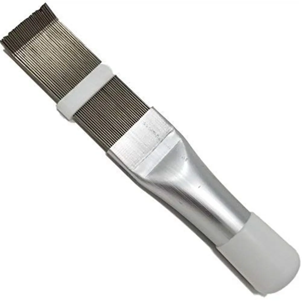 

Hot Universal Stainless Car AC Radiator Condenser Evaporator Fin Straightener Coil Comb For Auto Cooling System Clean