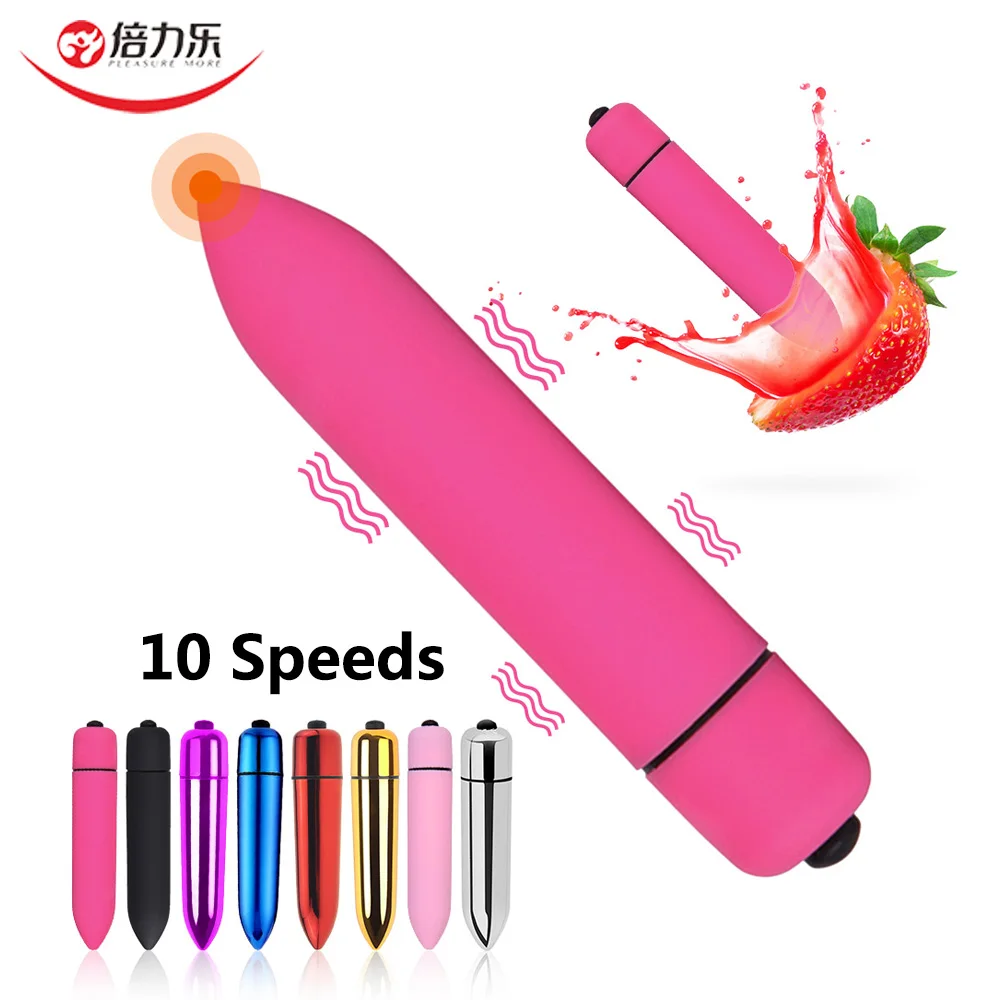 Мини-вибратор 10 скоростей пулевидный вибратор для стимуляции влагалища и
