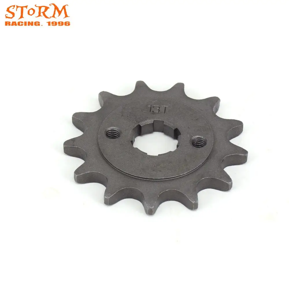 Цепная Звездочка для мотоцикла 520 20 мм сталь 10 11 12 13 14 15 16 17 T HONDA Buggys Zongshen livan Loncin Jialing