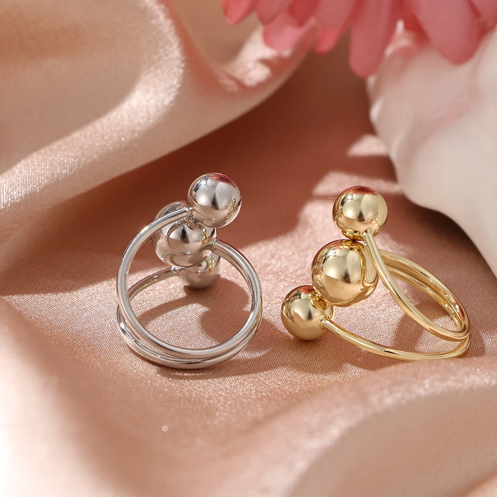 IPARAM новый дизайн панк металлическое очаровательное кольцо массивное минимализм