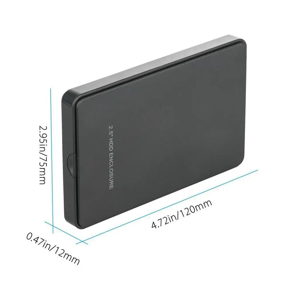 

2.5-inch USB2.0 SATA Supports 2TB Hard Disk Box Free Box Screw Hard Mobile Disk O1K1
