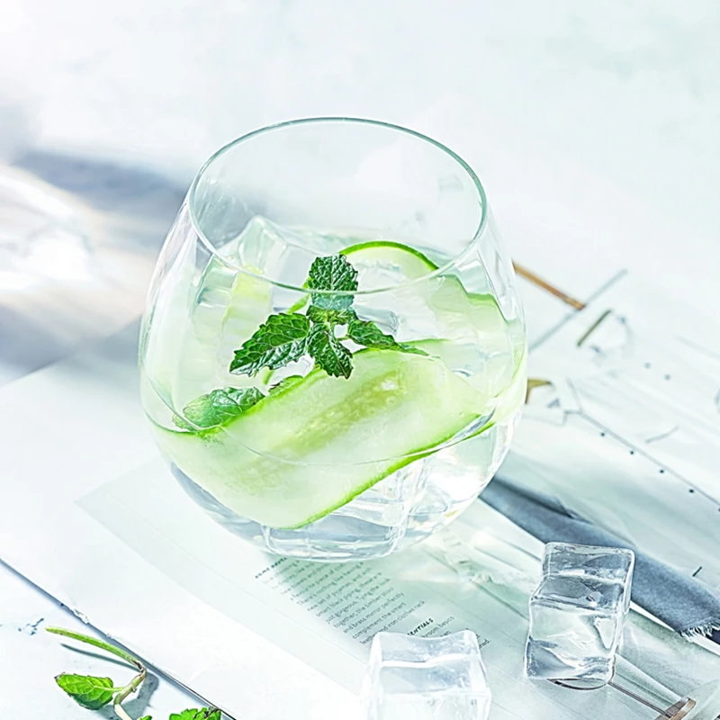 Креативные бокалы для вина 340 мл стакан виски бренди водка стеклянная чашка