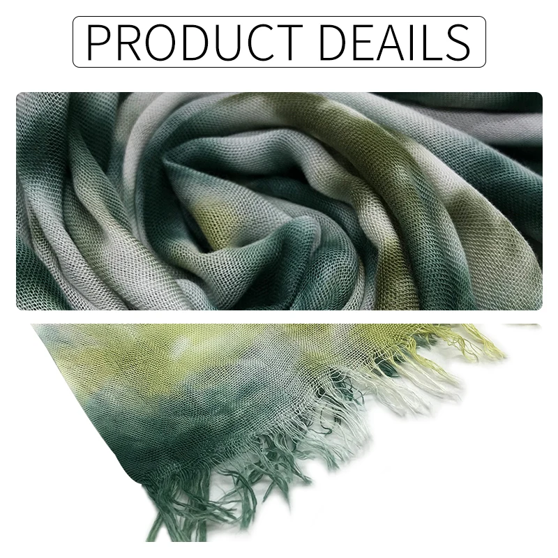 Женская модная накидка в китайском стиле с чернилами шаль вискозный шарф шарфы