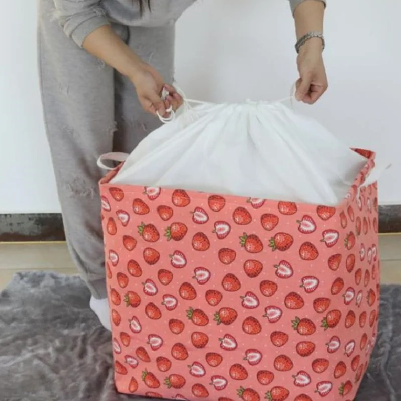 Складная корзина для грязного белья большая емкость ведро хранения игрушек