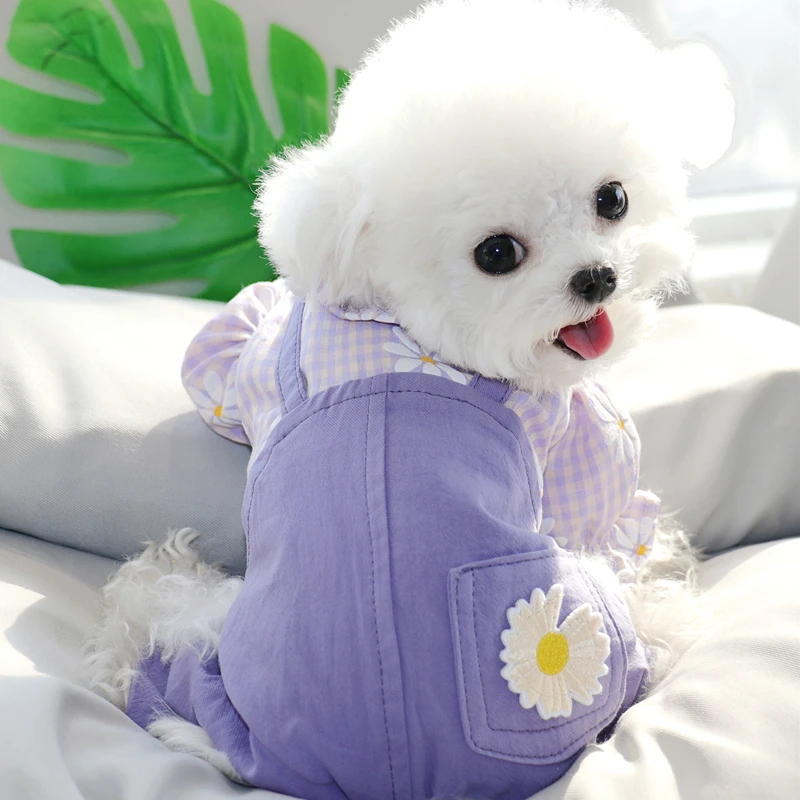 

Summer thin pet four-legged clothes Teddy Pomeranian VIP small dog Bichon Yorkshire Schnauzer dog clothes