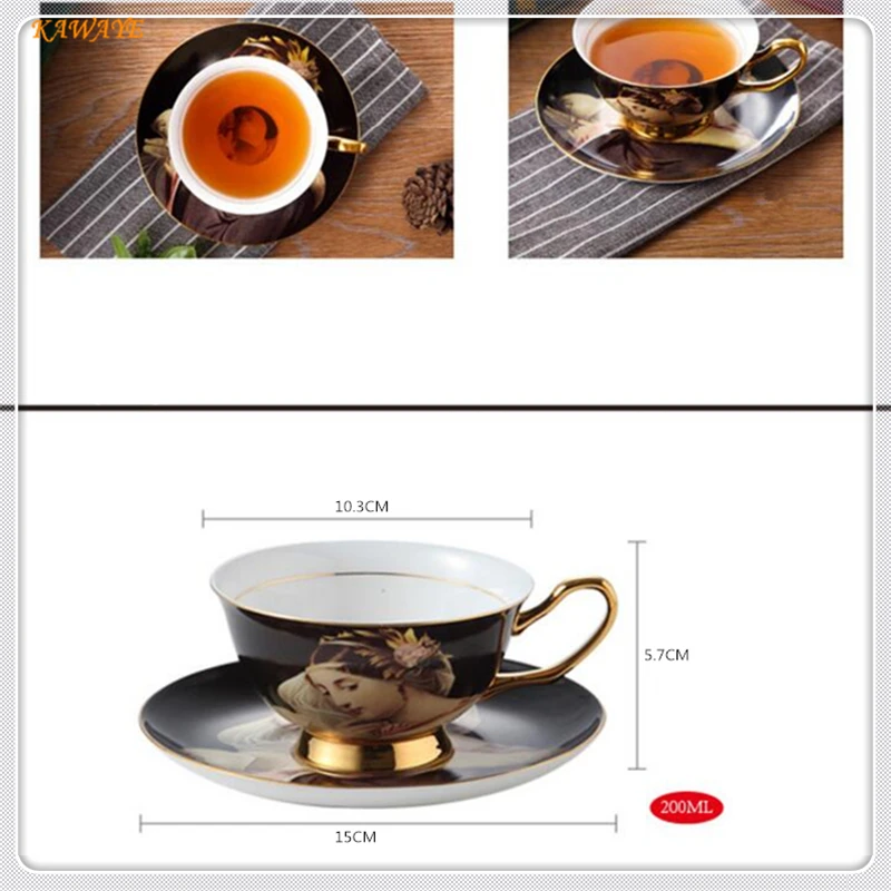 1 шт. Высококачественная чашка для чая керамическая кофейная 5ZDZ463|Чашки и