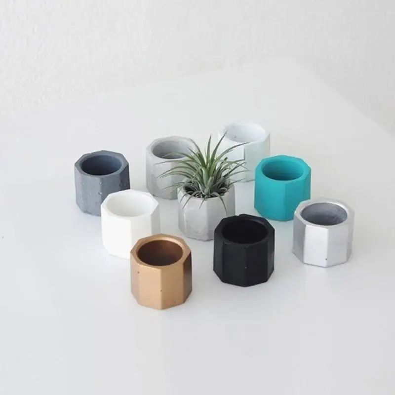 Пресс формы для цветочных горшков DIY бетона Искусство ремесло форма горшка