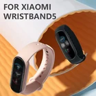 Ремешок для смарт-часов Xiaomi Mi Band 5, 5, 4, 3, силиконовый, дышащий