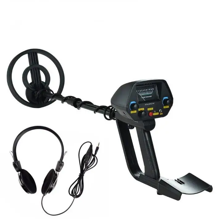4080B plus headphone Профессиональный металлодетектор, MD-4080, все металлические и с функцией борьбы, Высокочувствительный металлодетектор из золота и серебра - Цвет: 4080B plus headphone