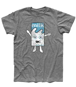 Футболка молочного молока Ispirata танцевальный кофе и ТВ Dei Blur