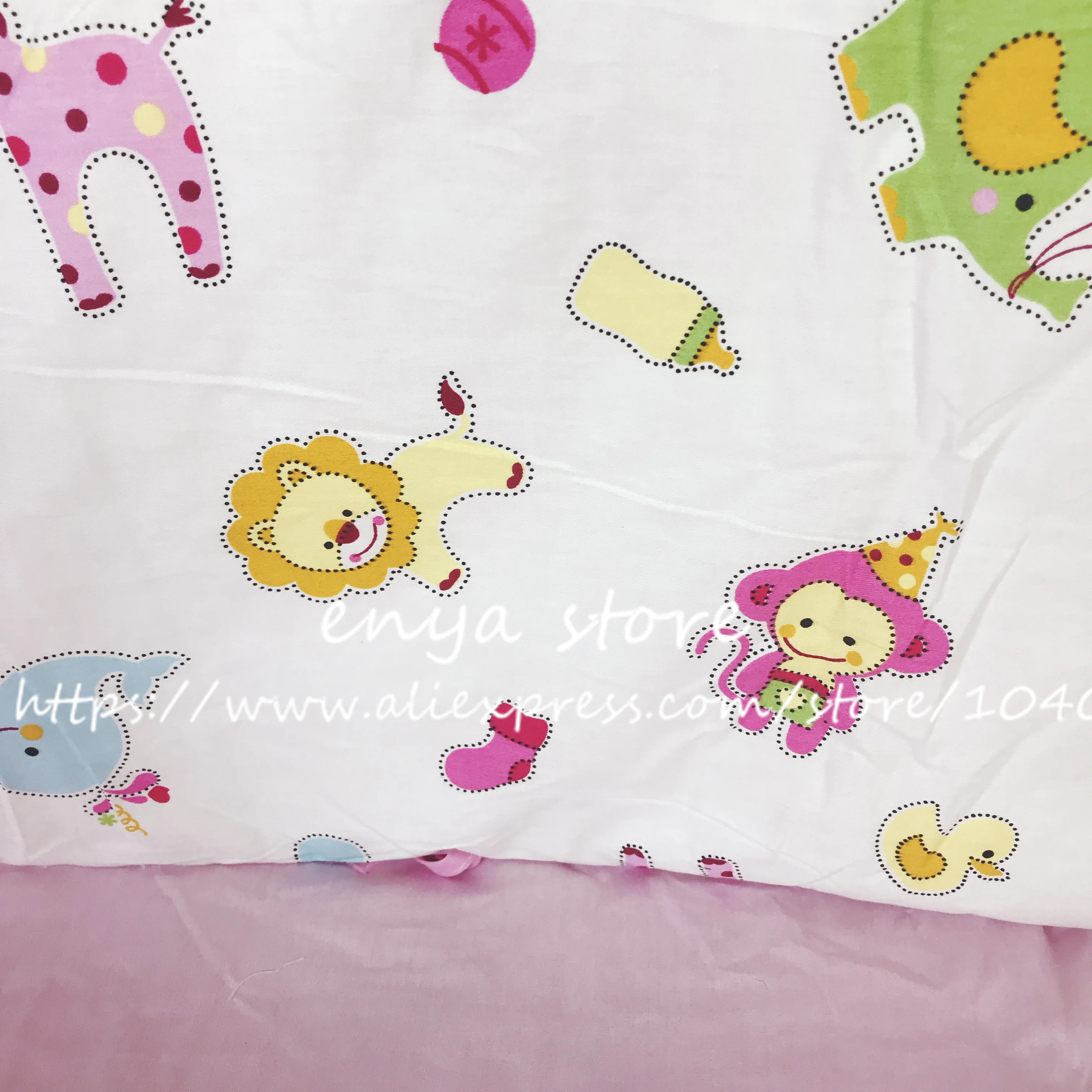 Комплект постельного белья для младенцев детская кроватка подушка матрас задняя