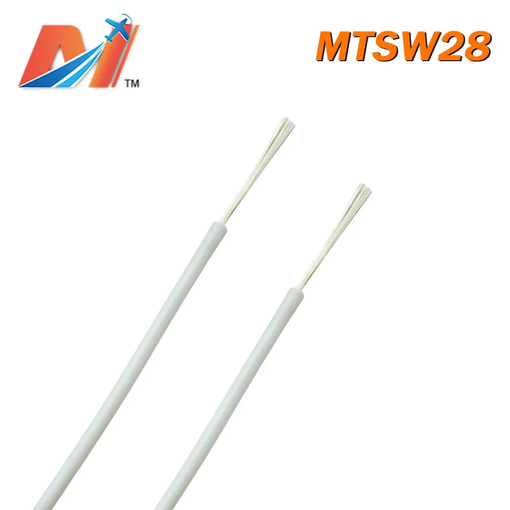Maytech распродажа (1 метр) мощность кремниевый провод AWG28 белый цвет | Электроника