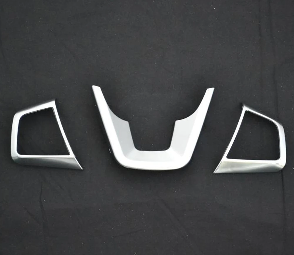 

For Hyundai Cantus Creta ix25 2014-2018 2019ABS Matte Car Steering Wheel Decoration Cover Trim Frame Sticker Auto Accessories