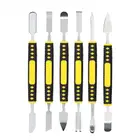 Новый металлический лом, набор из 6 предметов, маленький металлический рычаг, открывающийся набор инструментов для ремонта, для металлического рычага