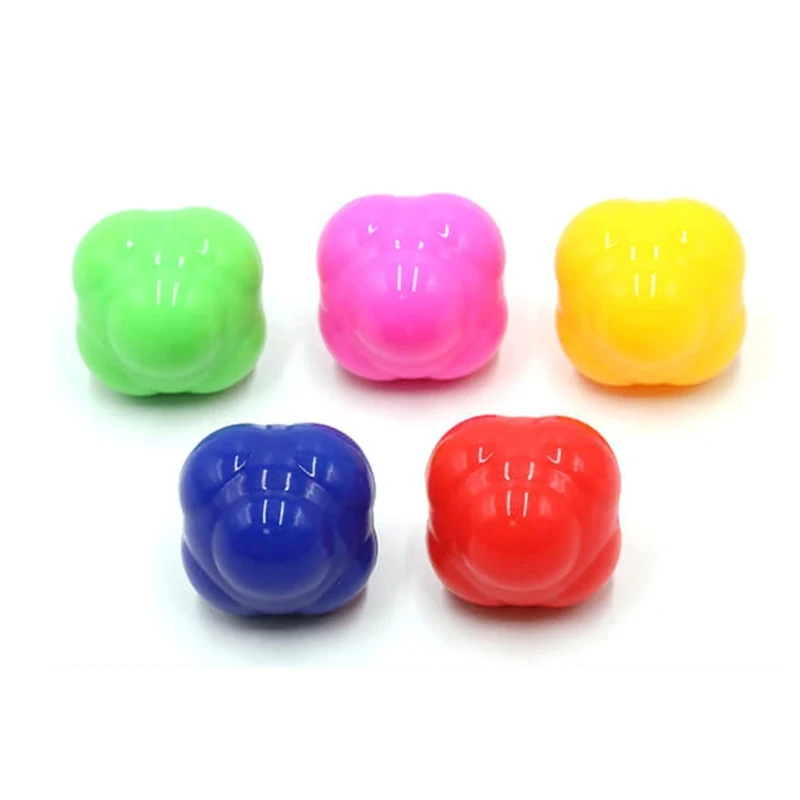 

Outdoor Fitness Silicone Hexagonal Coordination Reflex Reaction Ball Agility Exercise Sports Fitness Training Ball