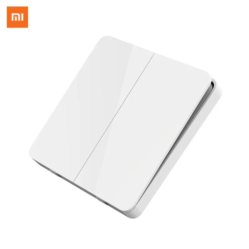 Базовый настенный выключатель Xiaomi Mijia одно/два/три открытых переключателя