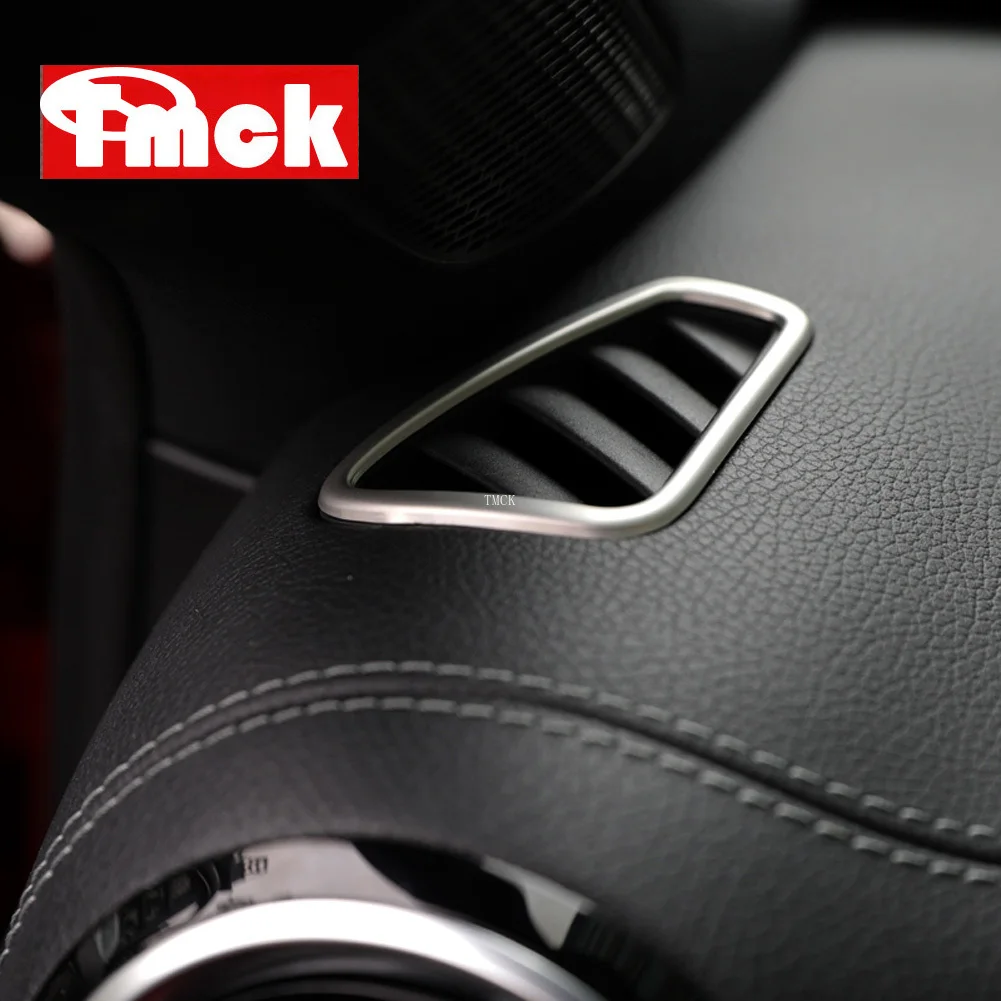 Нержавеющая сталь приборной панели автомобиля воздуха на выходе накладка