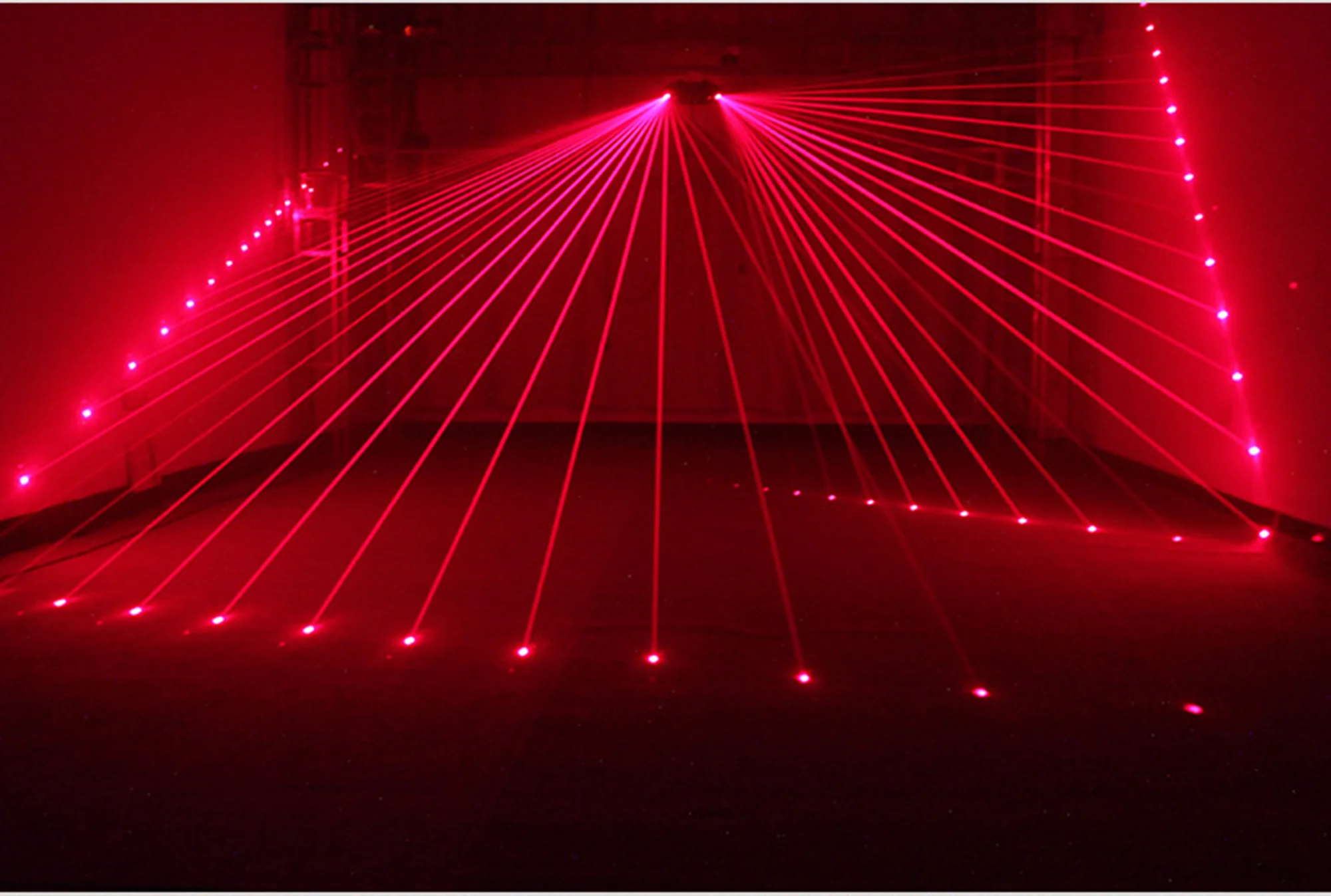 

Niugul Scan Stage Laser Light RGB Full Color Six- Eye Beam Laser Club DJ Disco Laser Lights Projector DMX512 Scan Laser Lighting