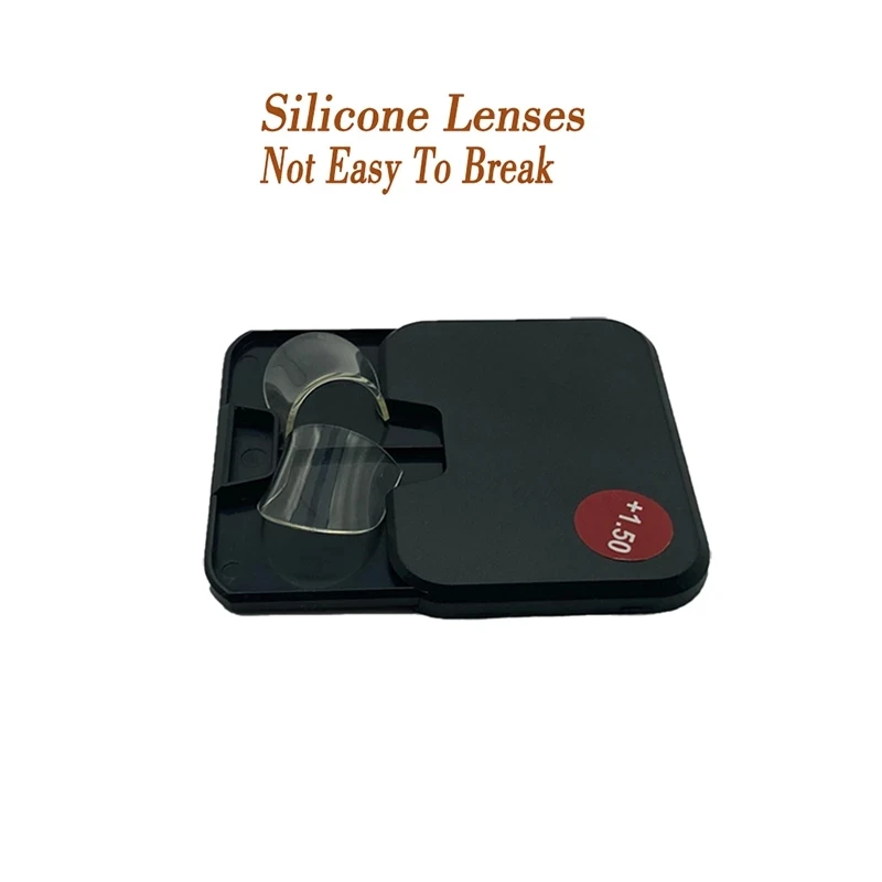 Бифокальные линзы для чтения из жидкого силикона 2 шт. пресбиопические