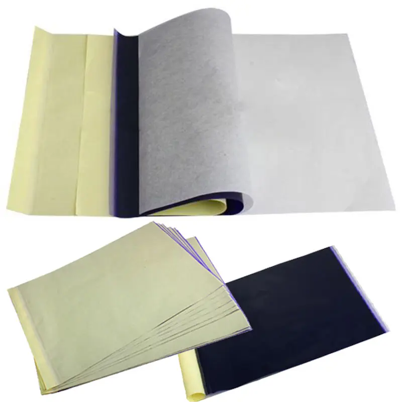 Новинка Лидер продаж 5 листов карбоновая бумага для переноса татуировок копия