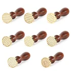 Сургучная печать в ретро стиле, античный геометрический узор, восковая деревянная ручка, сделай сам, скрапбукинг, фоторемесла