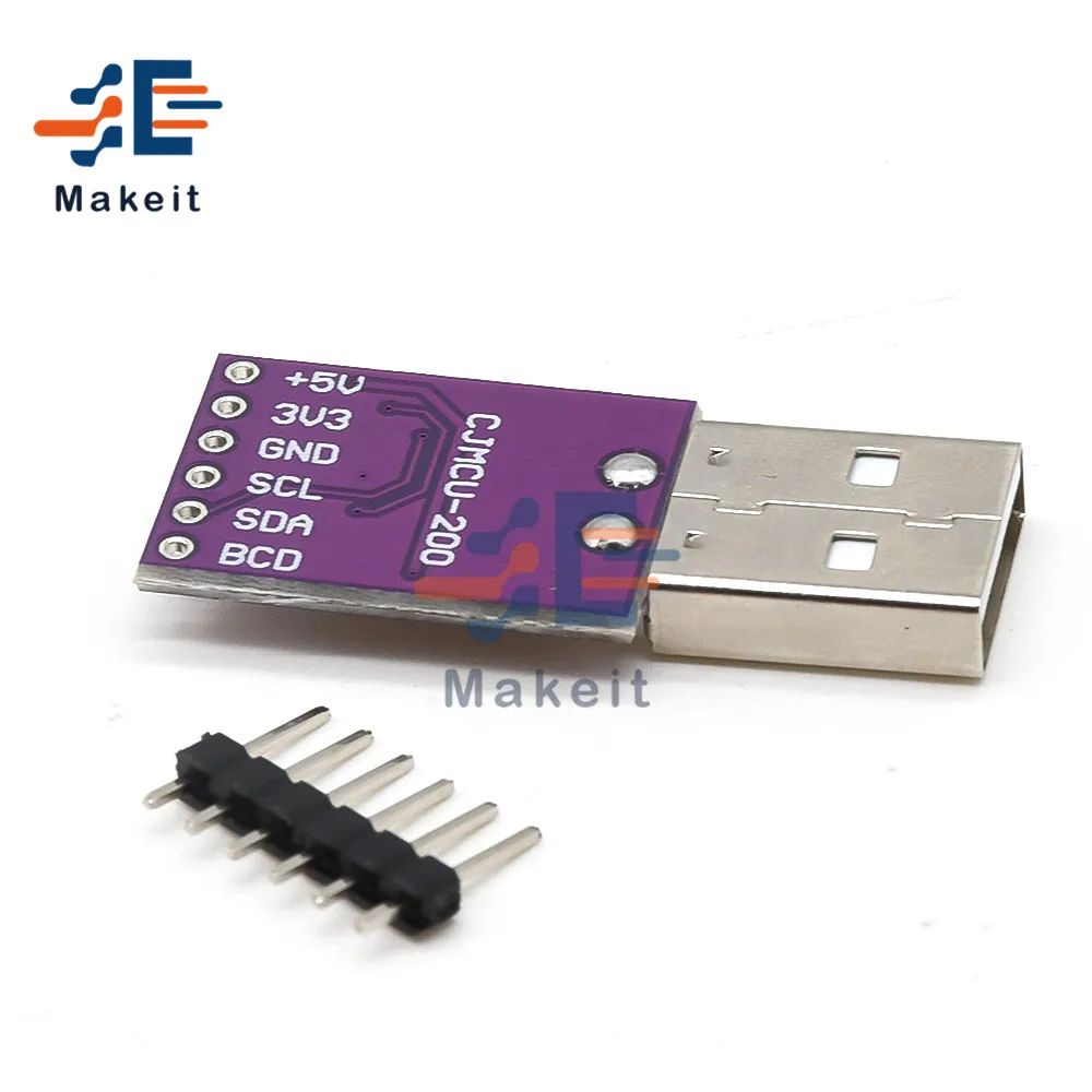 MCU-200 FT200XD один чип USB К I2C IIC порт TTL уровень ввода CMOS выход 3 В преобразователь