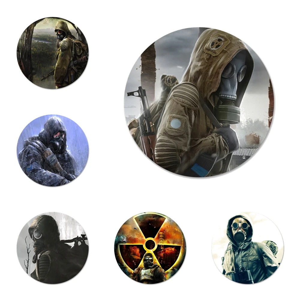 Stalker Clear Sky Badge Брошь заколка аксессуары для одежды рюкзака украшения в подарок |