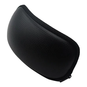 Портативный защитный чехол для лыжных снежных очков, жесткий чехол на молнии для очков