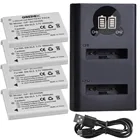 Аккумулятор EN-EL5 1600 мАч + зарядное устройство EN EL5 с портом Type-c для Nikon Coolpix P520 P530 P90 P80 P500 P510 P6000 P5000 S10