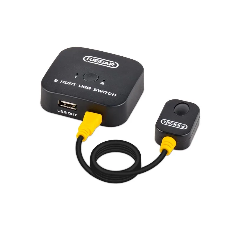 2 порта USB2.0 переключатель plug and Play Usb порт принтер клавиатура мышь Обмен черный usb |