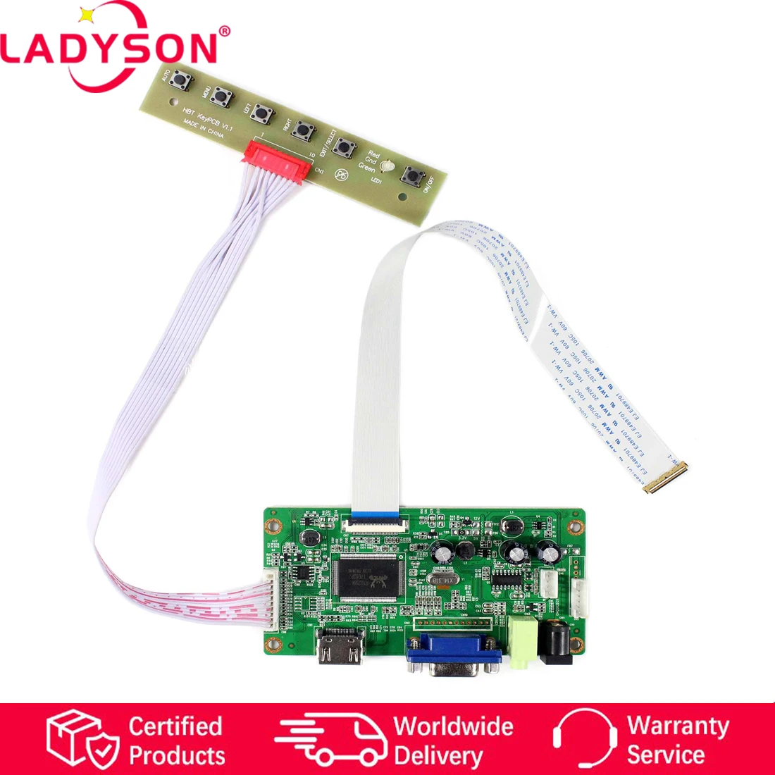 Плата контроллера ЖК-дисплея H DMI VGA 1920x1080 EDP панель B156HAN01 B140HAN01 фонарь для 11 6 &quot13