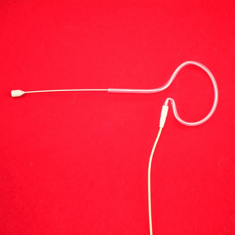 E 3 C Проводная гарнитура с одним ушным крючком конденсаторный микрофон (1/8 дюйма) 5